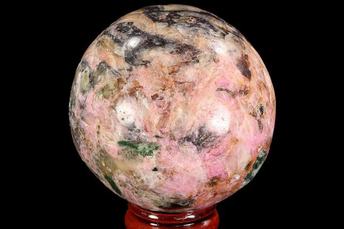 Polished Cobaltoan Calcite Sphere - Congo #95013